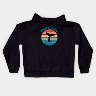 Whale of a Time Kids Hoodie